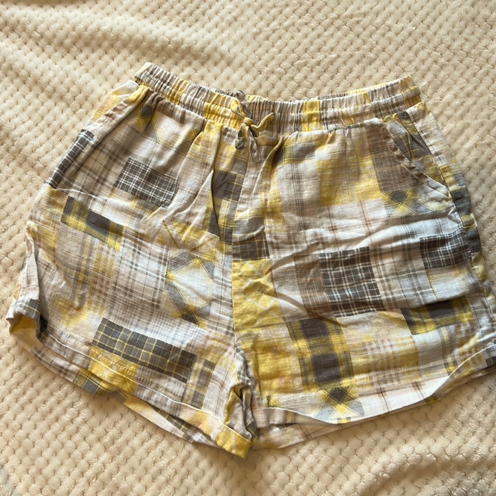 High rise shorts